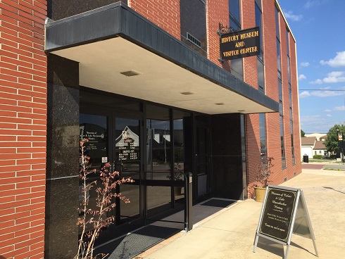 Exterior of entrance